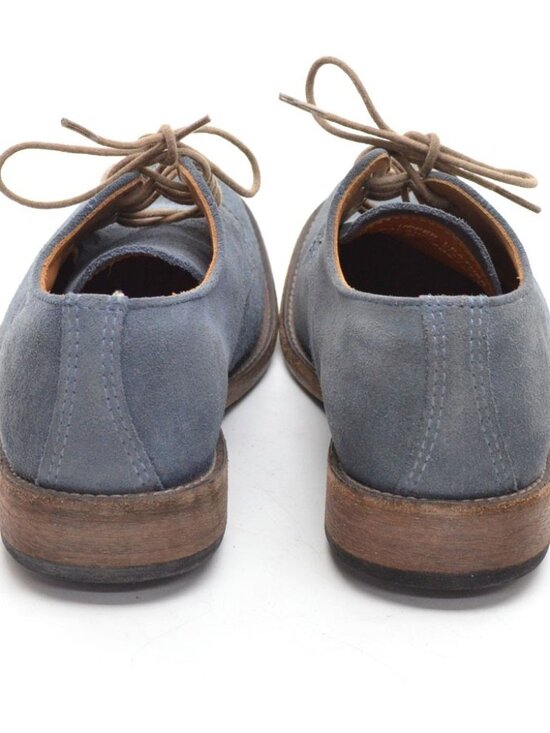 Men Vintage Shoe Company Henry Jeans Blue Oxfords 8 New main image 7
